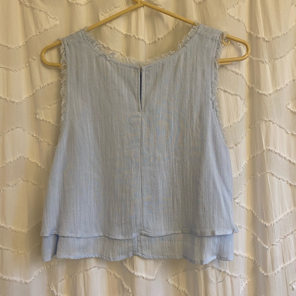 NWT Altar’d State blue crop top - Picture 3 of 4